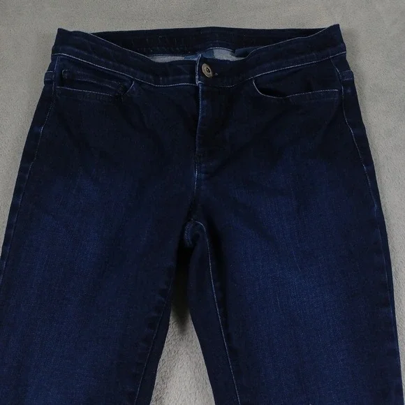 J Jill Jeans Womens 4 Blue Denim Leggings Jeggings Preppy Stretch - Picture 2 of 8